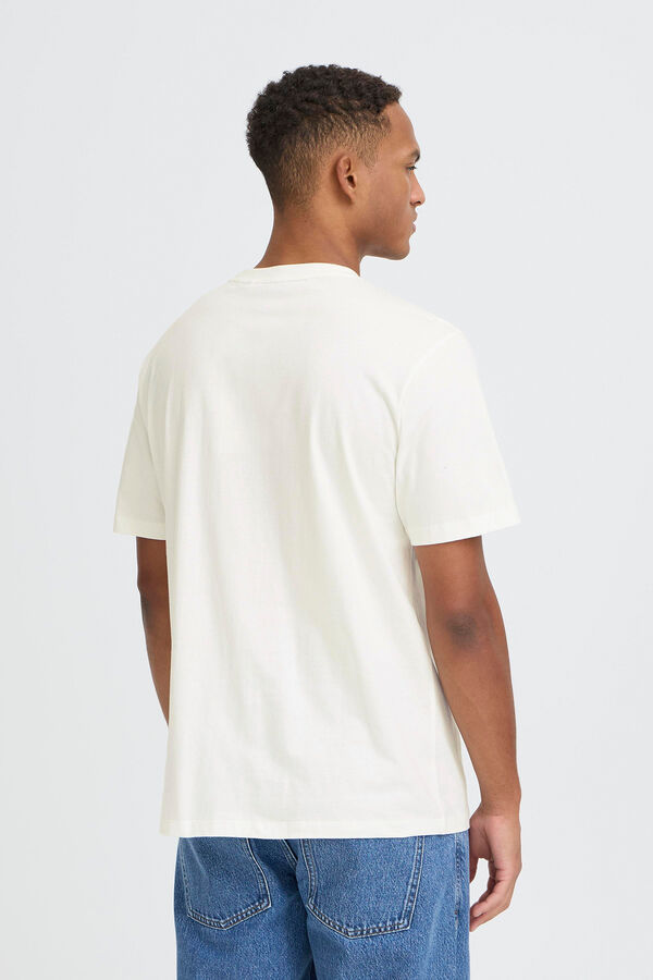 Blend Short-Sleeve T-Shirt blanc