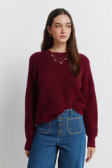 Springfield Pull &agrave; paillettes rouge