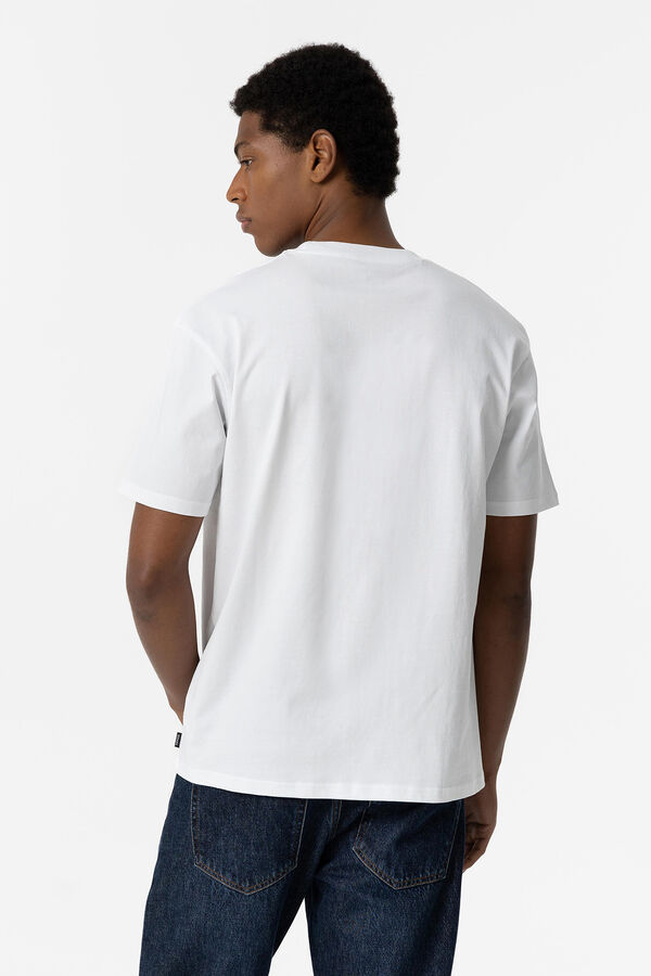 Springfield Camiseta Básica Comfort Fit blanco