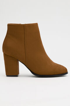 Springfield Essential ankle boot 8 cm heel brown