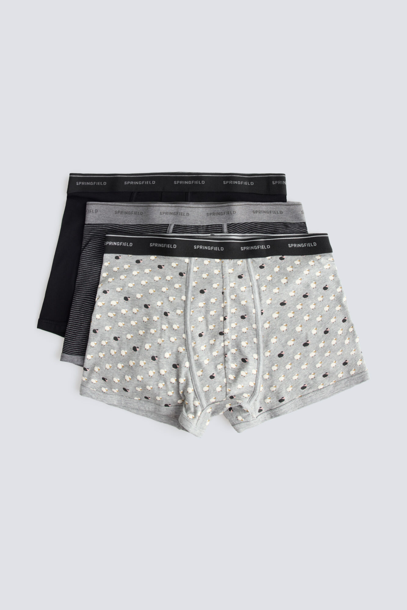 Springfield Pack 3 sheep boxers