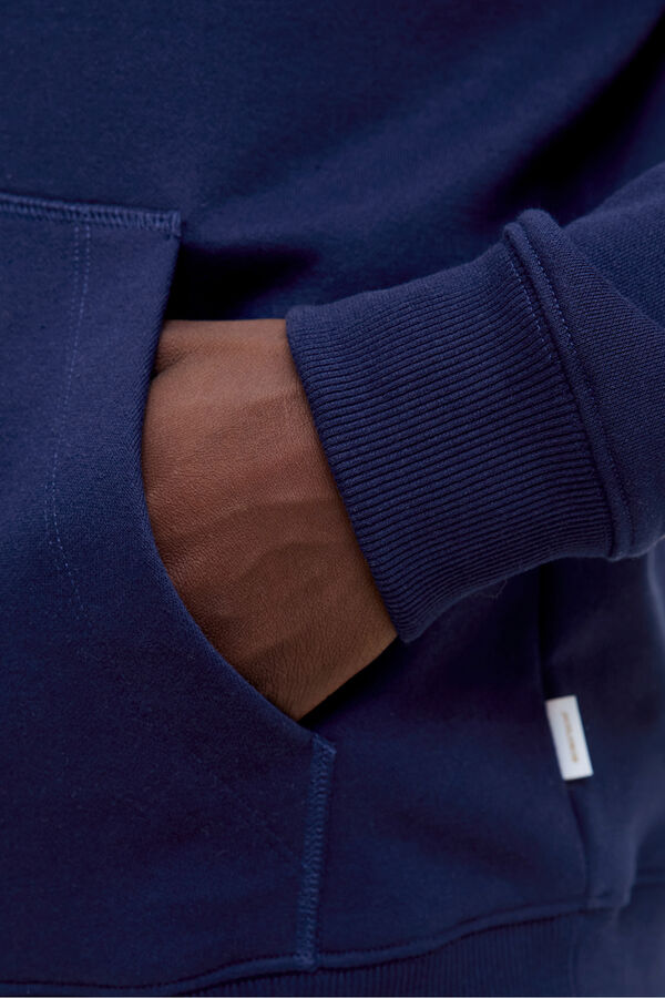 Jack & Jones Sudadera capucha logo azul