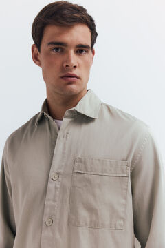 Springfield Oversized tencel overshirt
