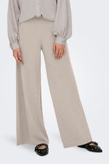 JDY Pantal&oacute;n ancho fluido gris