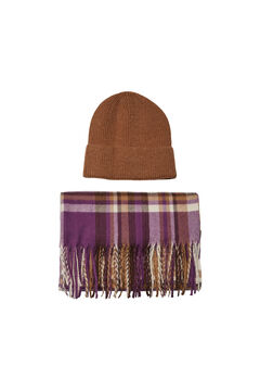 Springfield Hat and scarf set rose