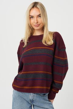 Brave Soul Striped round neck jumper