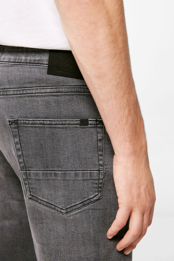 Springfield Slim fit dark grey wash jeans grey