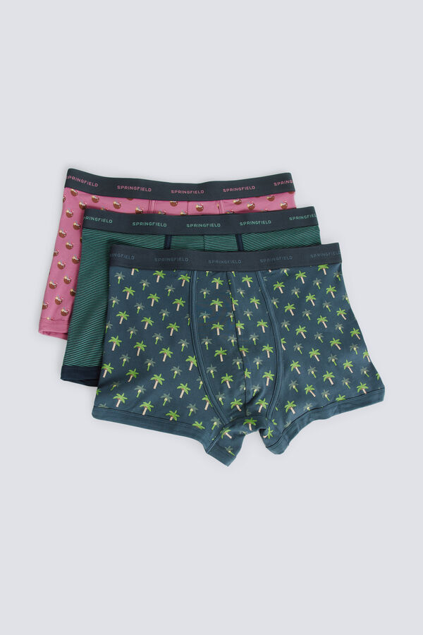 Springfield 3-pack coco loco boxers pink