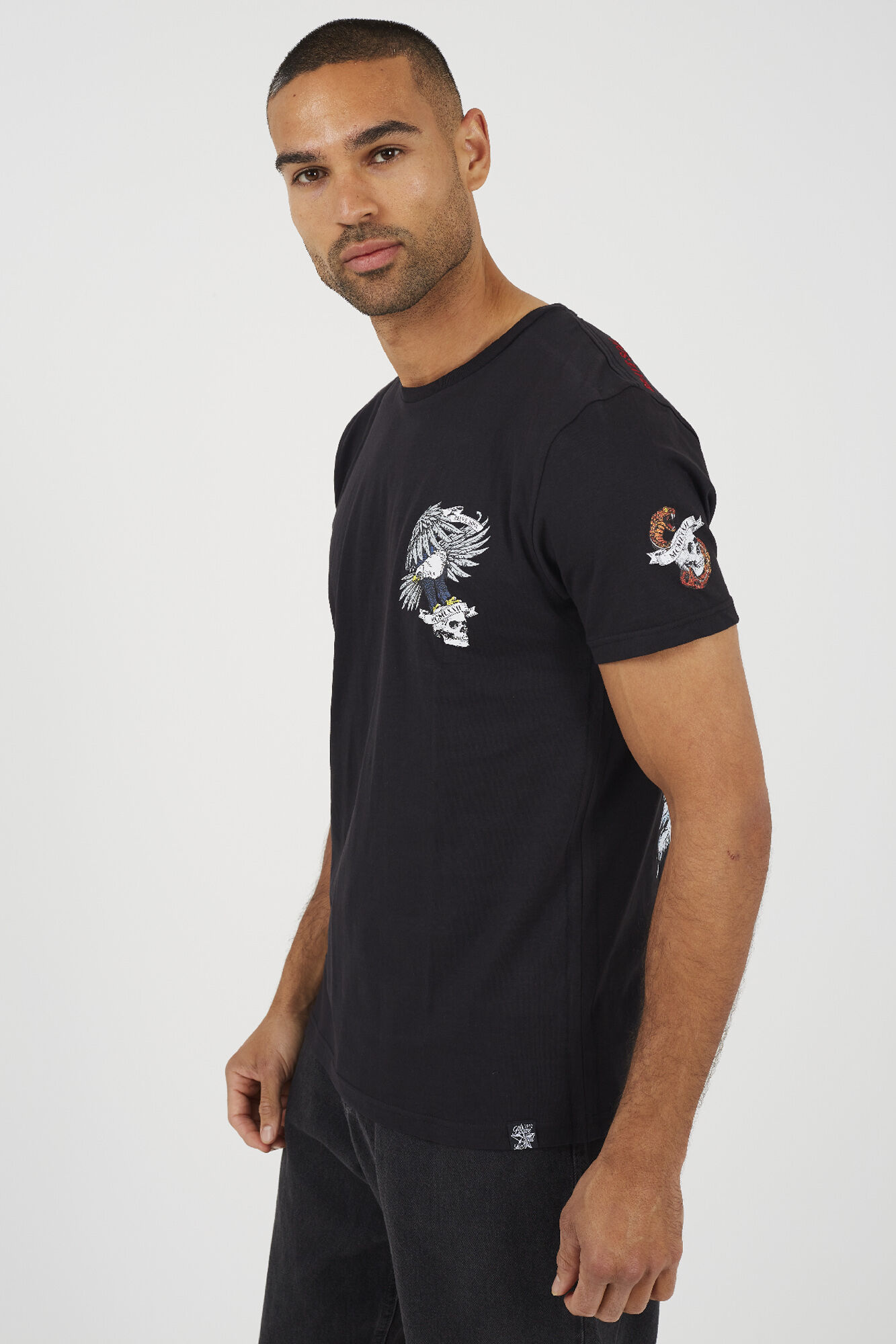 Brave Soul Camiseta manga corta estampada