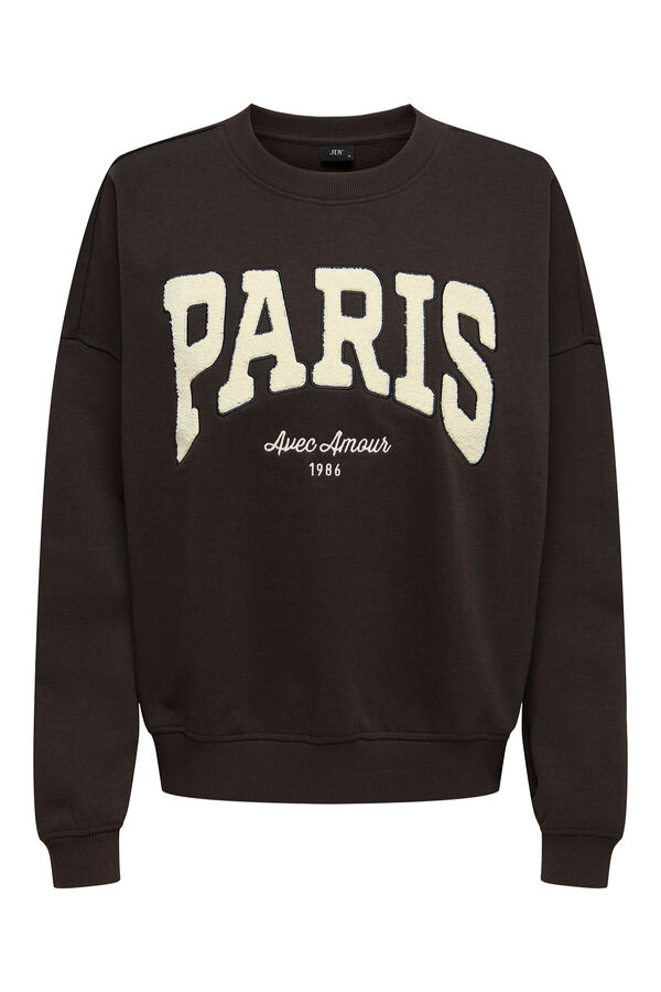 JDY Round neck sweatshirt nude