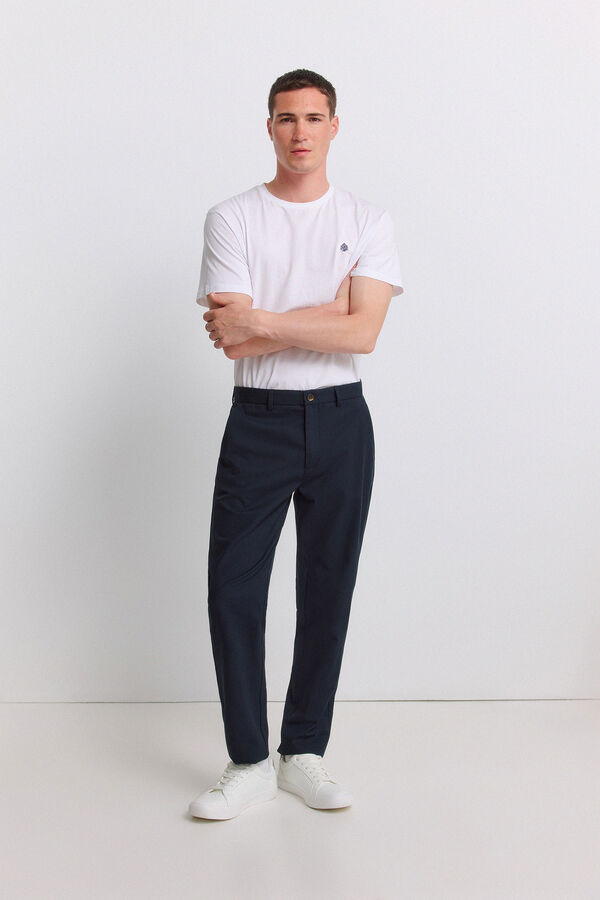 Springfield Pantal&oacute;n chino comfort fit azul