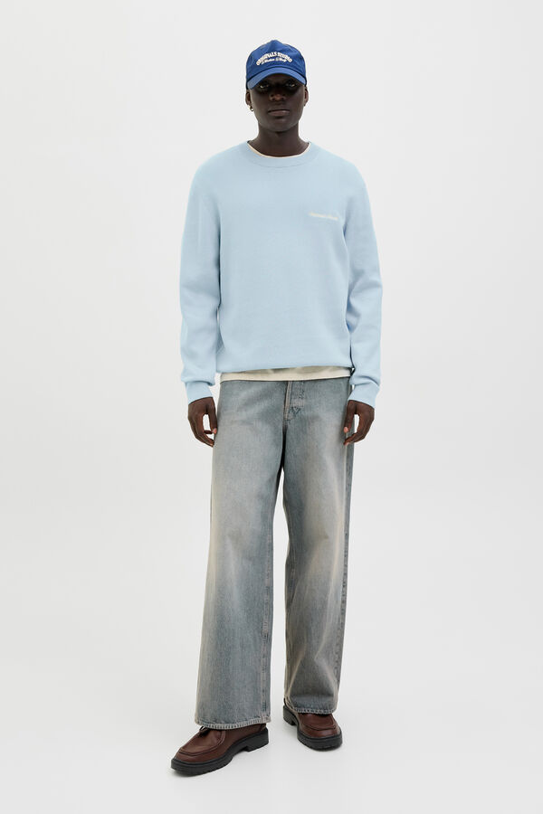 Jack & Jones Regular fit jumper bleu