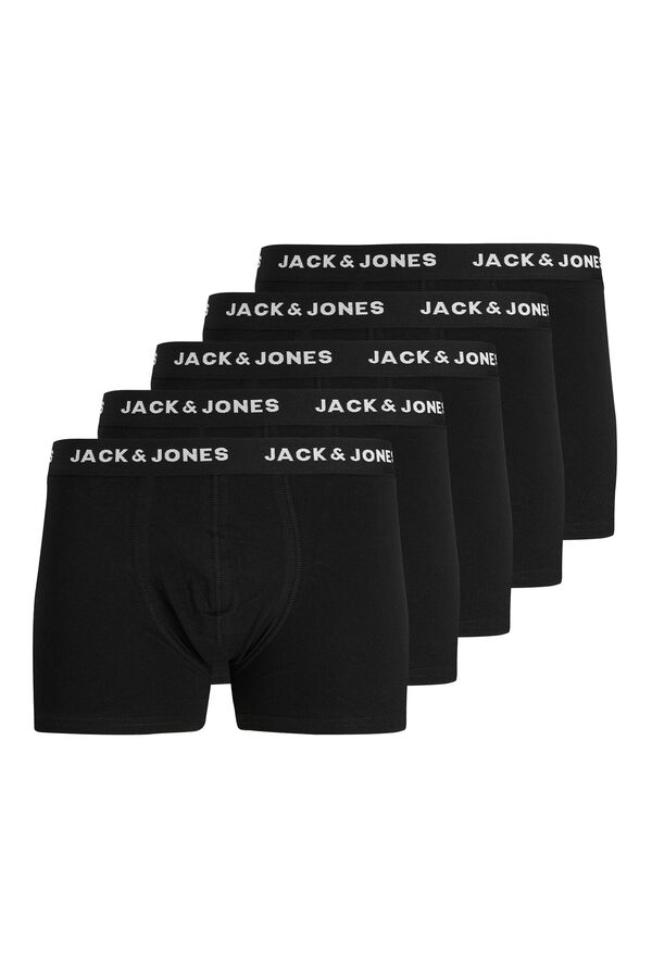 Springfield Pack 5 boxers com logo preto