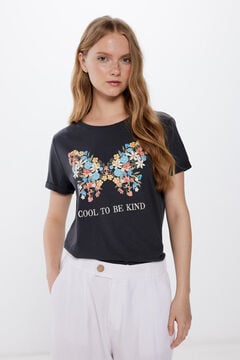 Springfield "Cool to be Kind" T-shirt yellow