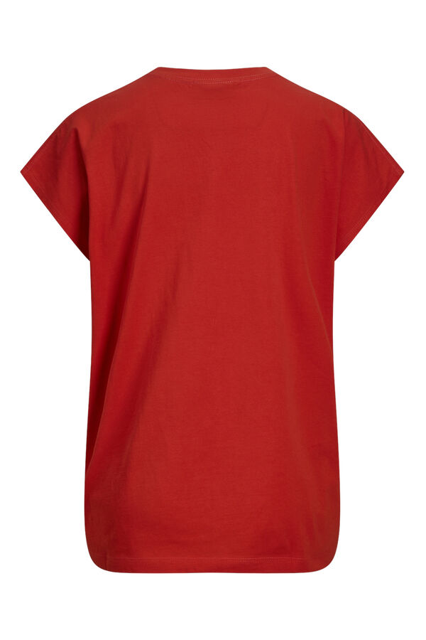 Springfield Oversize short sleeve t-shirt crvena