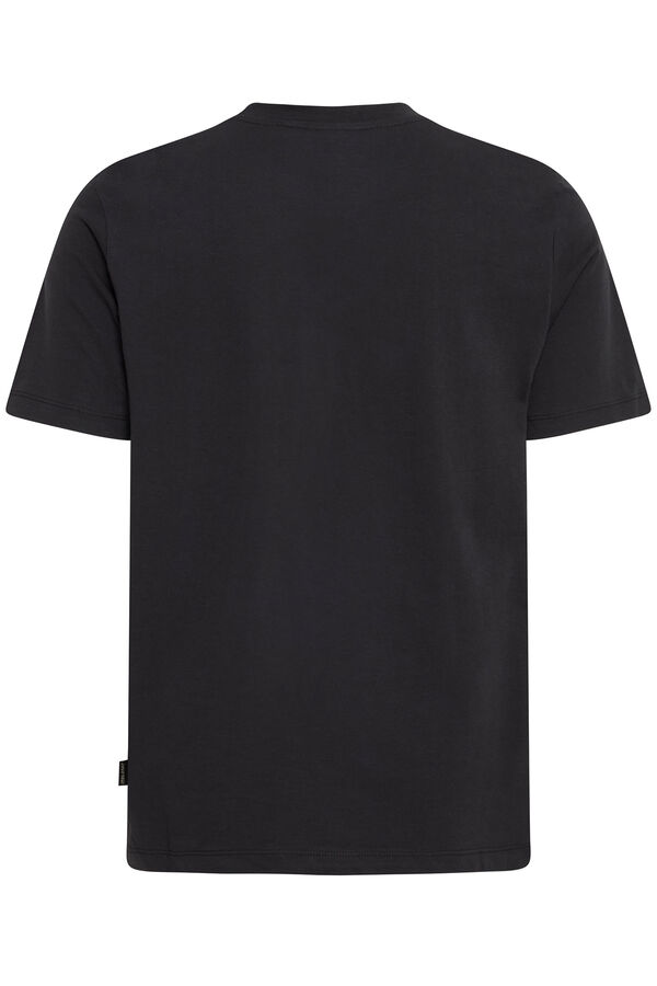 Blend Camiseta manga curta com logo  preto