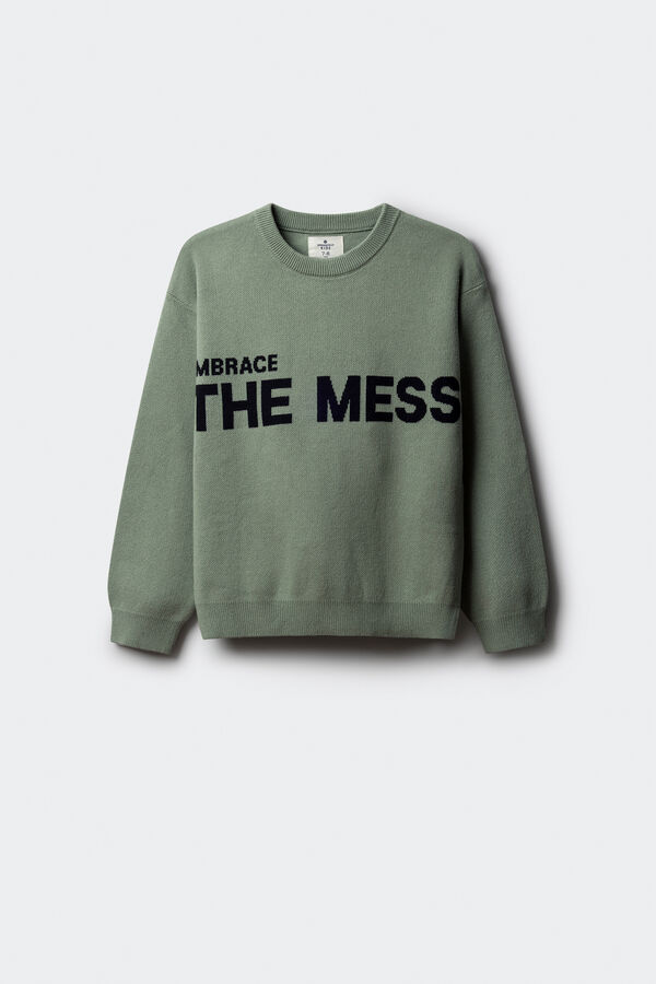 Springfield Kids Jersey "The mess" niño verde