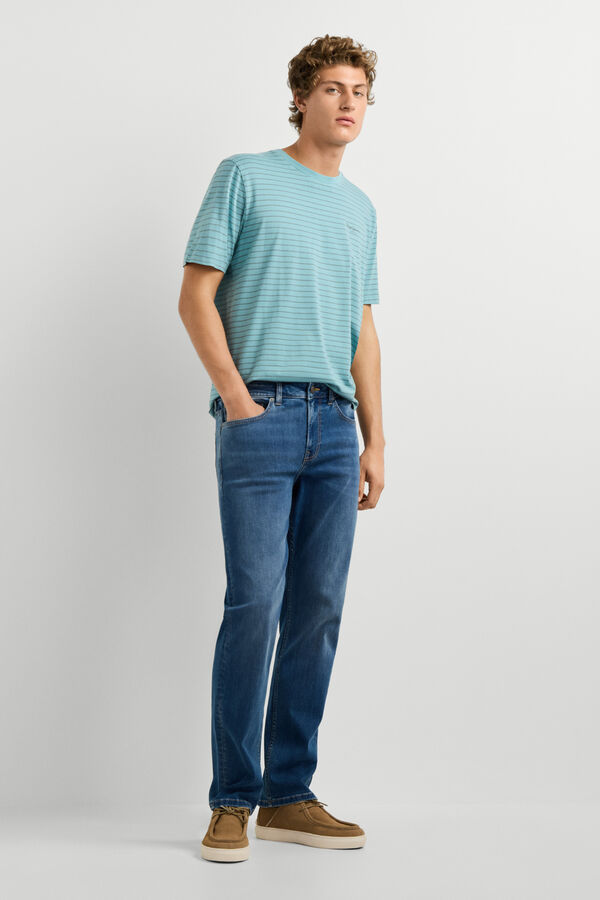 Pepe Jeans Pantal&oacute;n vaquero recto azul