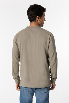 Tiffosi T-shirt b&aacute;sica de manga comprida