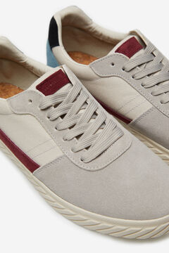 Springfield Contrast panels trainer grey mix