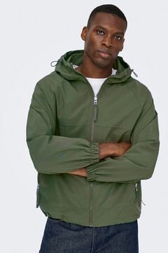 Only & Sons Hooded technical jacket