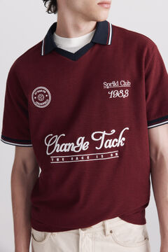 Springfield Contrast regular fit sports polo shirt
