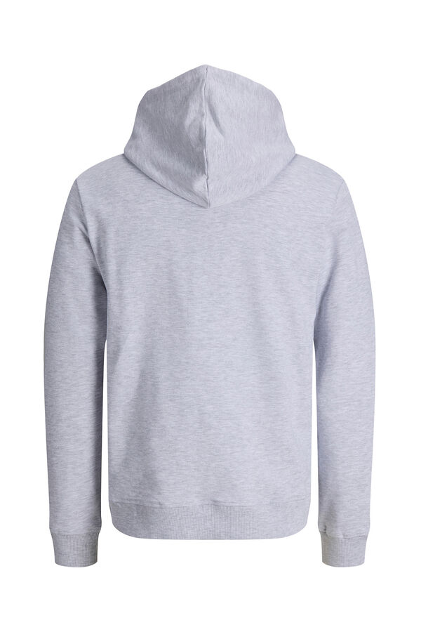 Jack & Jones Sweatshirt capuz cinzento