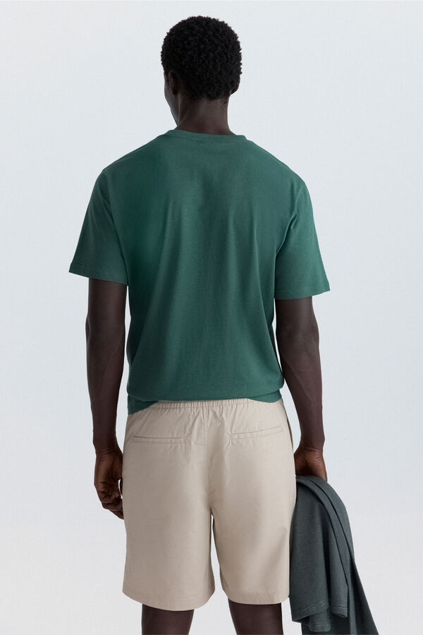 Springfield Camiseta warning zone verde