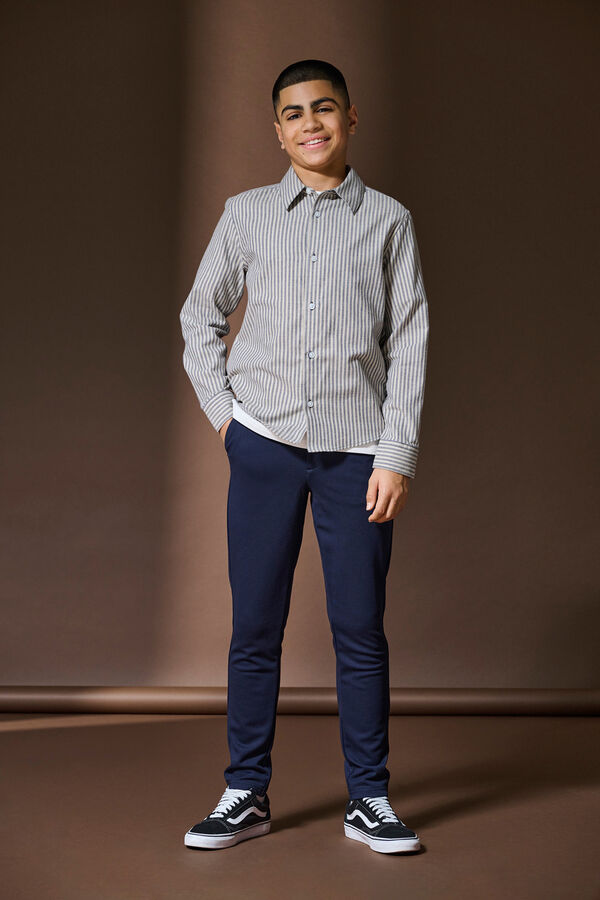 Only & Sons Junior Slim suit trousers blue