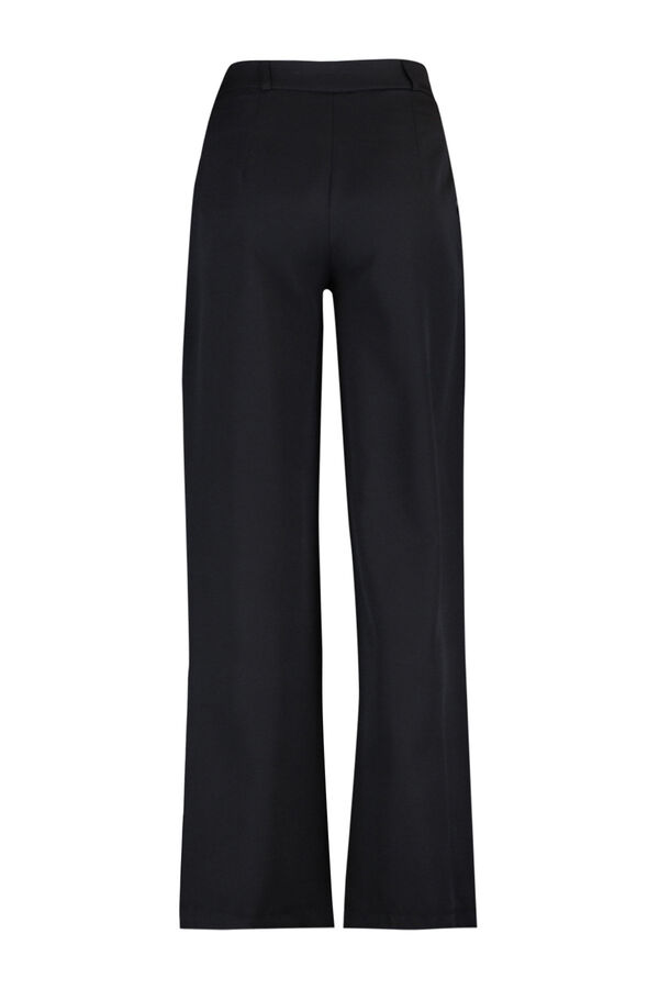 Trendyol Pleated pants Crna