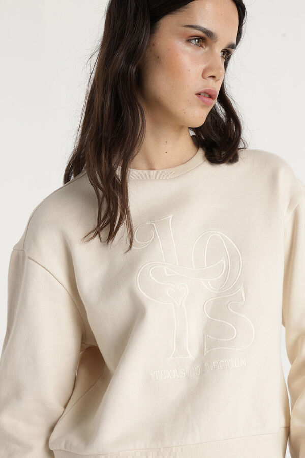 Lois  Crew Neck Sweatshirt brown
