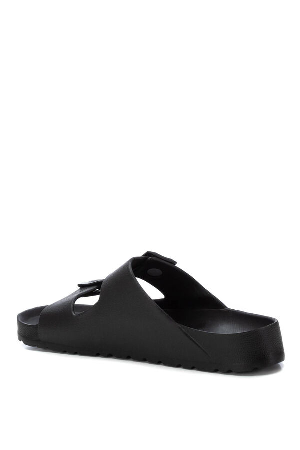 XTI Sandalia de hombre negro