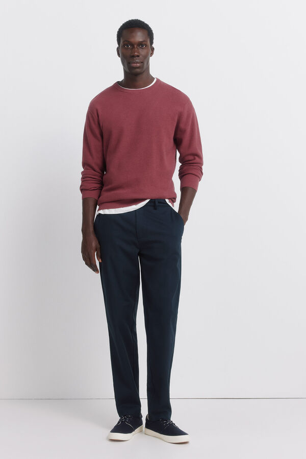 Springfield basic structured jersey red