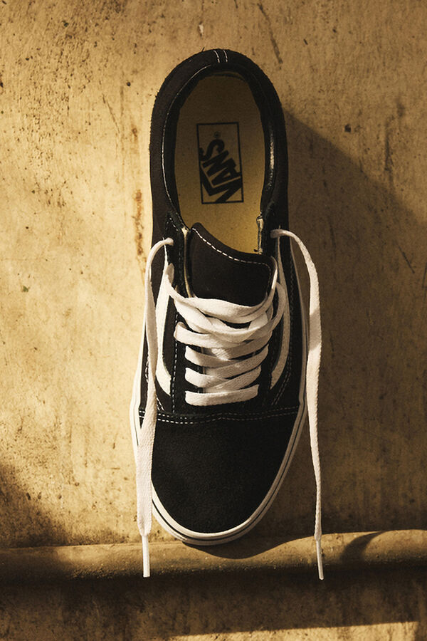 Vans Zapatilla Old Skool con Plataforma negro