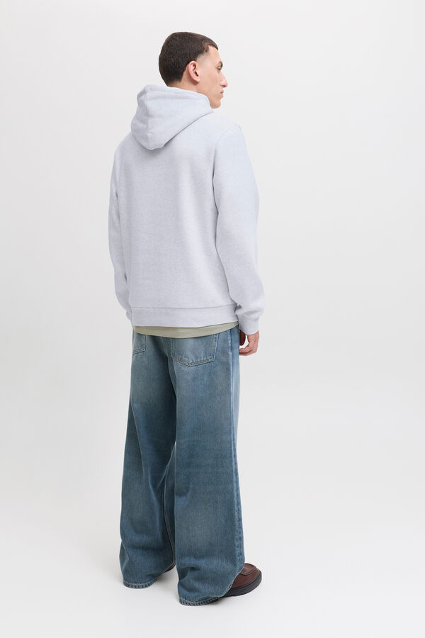 Jack & Jones Sudadera regular fit marfil