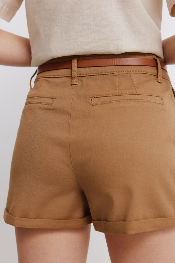 Springfield Cal&ccedil;&otilde;es chino em algod&atilde;o cru