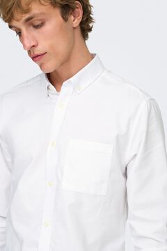 Only & Sons Camisa oxford slim fit
