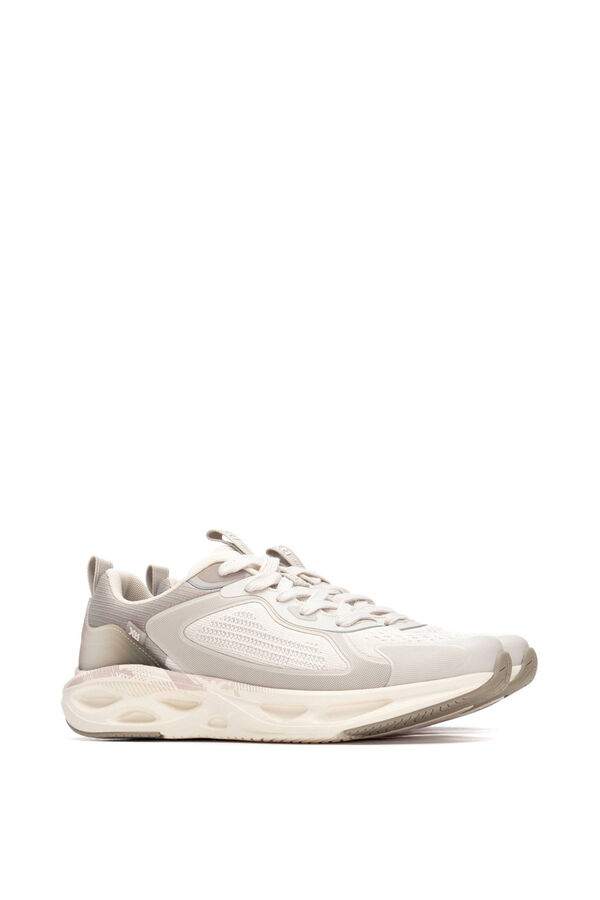 XTI Zapatillas deportivas amortiguaci&oacute;n beige