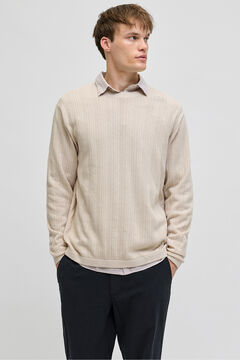 JJ REBEL Jersey punto estructurado holgado