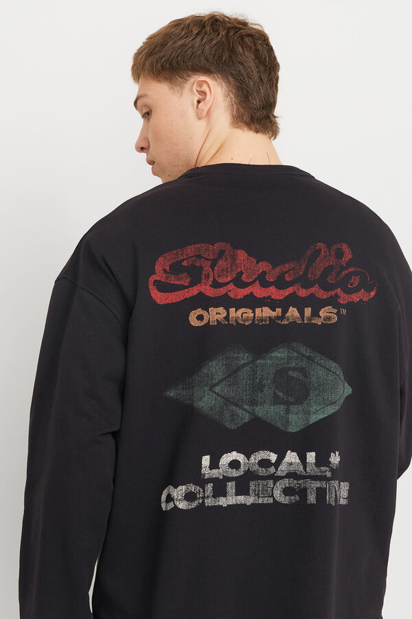 Jack & Jones Oversized sweatshirt black