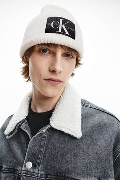 Springfield Knit hat with logo white