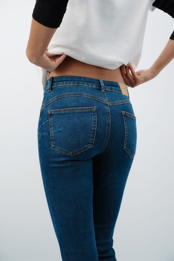 Springfield Skinny push up jeans blue
