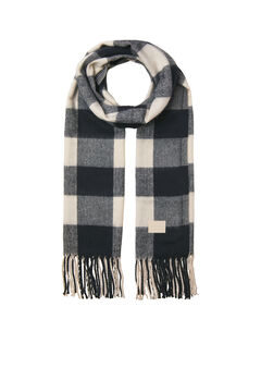 Jack & Jones Bufanda flecos azul