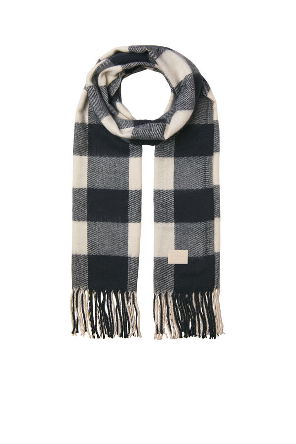 Jack & Jones Bufanda flecos azul