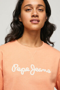 Springfield Women's long-sleeved sweatshirt. narancs