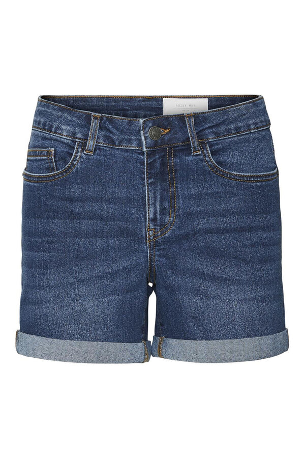 Springfield Shorts with turn up hems bluish