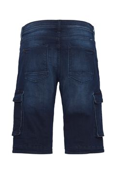 Blend PLUS Bermuda cargo jeans tamanho grande