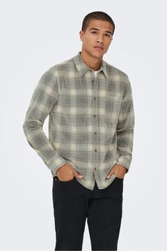 Only & Sons Camisa de manga comprida de veludo