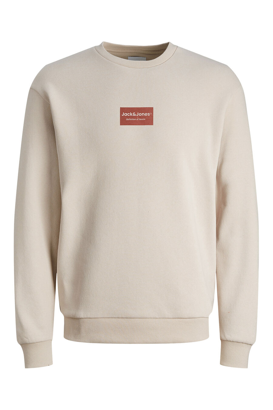 Sudadera cuello redondo felpa