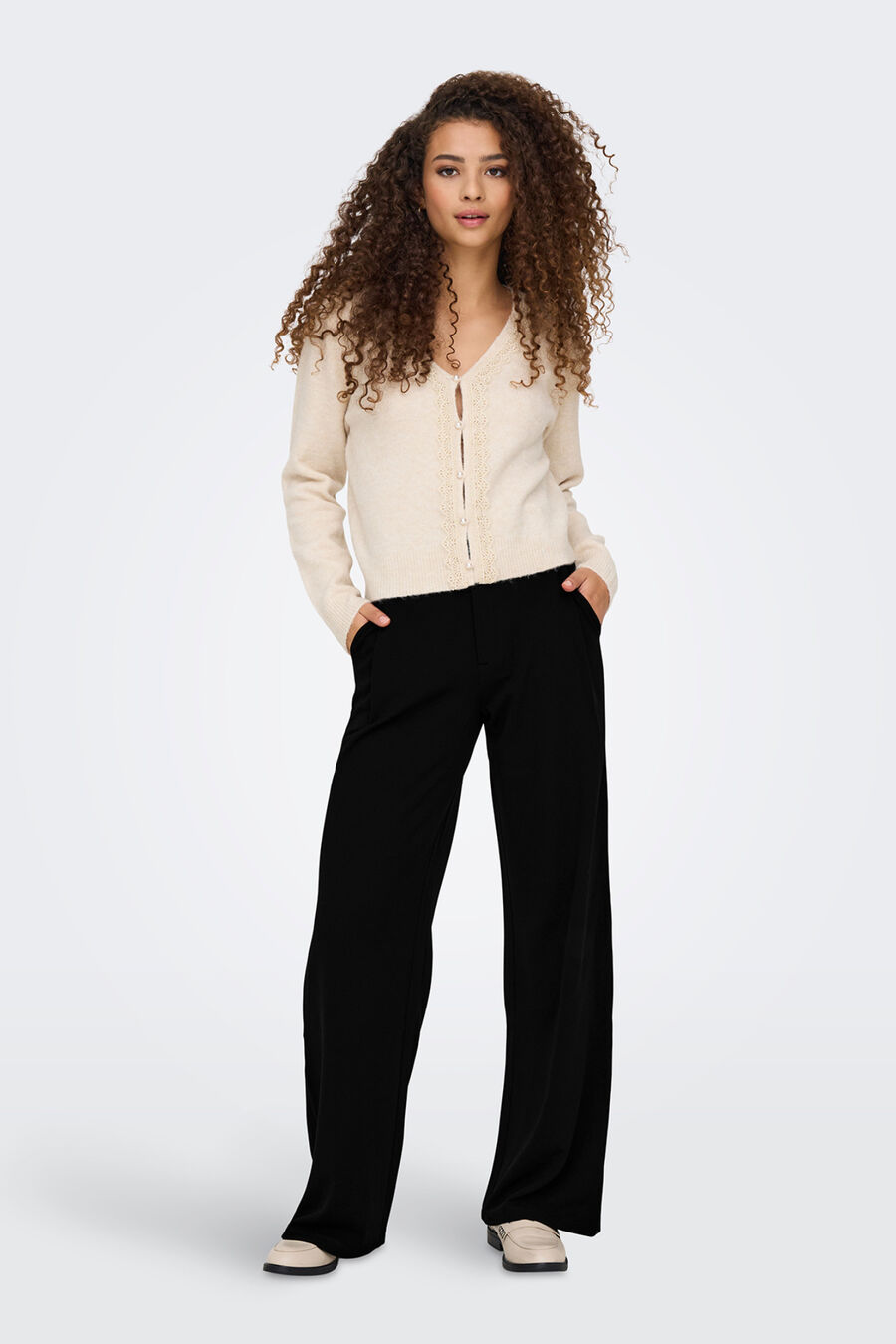 Pantalón largo wideleg